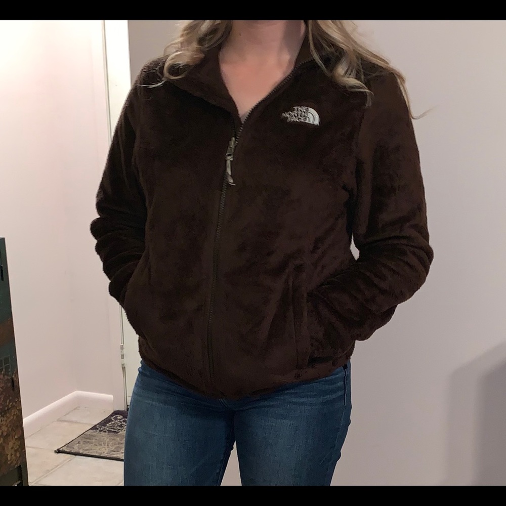 Women’s Northface Osito Chocolate Brown Jacket - Picture 4 of 6
